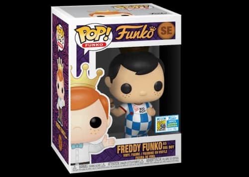 Funko Pop! Freddy Funko as Big Boy Blue SDCC Figure SE