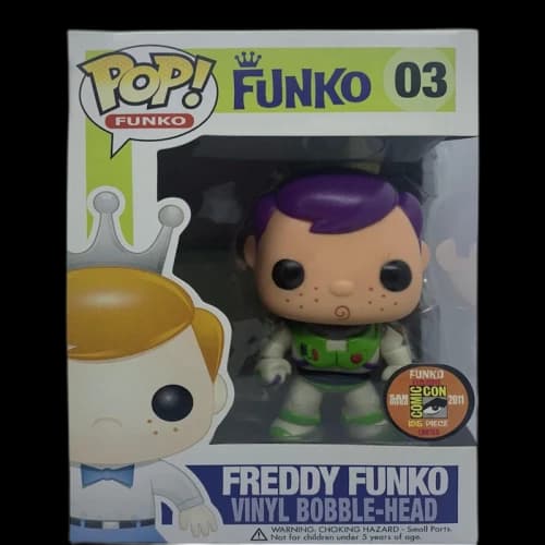 Funko Pop! Freddy Funko as Buzz Lightyear SDCC Bobble-Head Figure #03