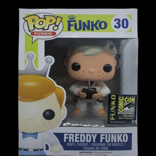 Funko Pop! Freddy Funko as Dr Emmett Brown SDCC Figure #30
