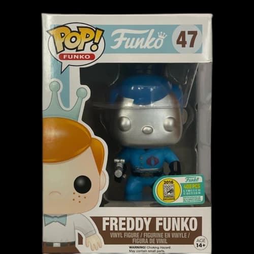 Funko Pop! Freddy Funko Cobra Commander SDCC Figure #47