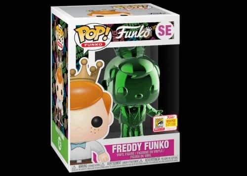 Funko Pop! Freddy Funko( Green Tuxedo) SDCC Special Edition