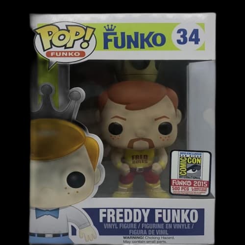 Funko Pop! Freddy Funko Hulk Hogan SDCC Figure #34