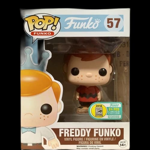 Funko Pop! Freddy Funko (Red) SDCC Figure #57