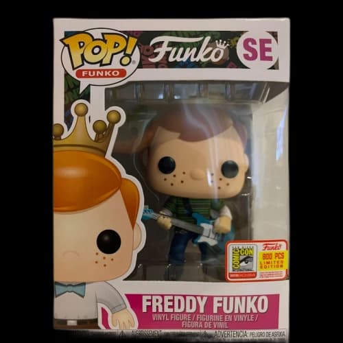 Funko Pop! Freddy Funko (Rockstar) SDCC Special Edition