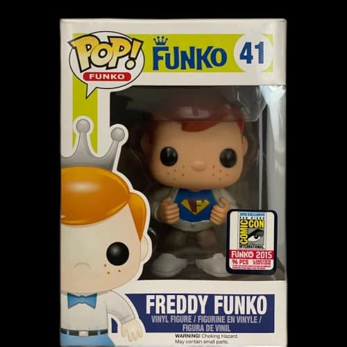 Funko Pop! Freddy Funko (Stan Lee) (Blue Shirt) SDCC Figure #41