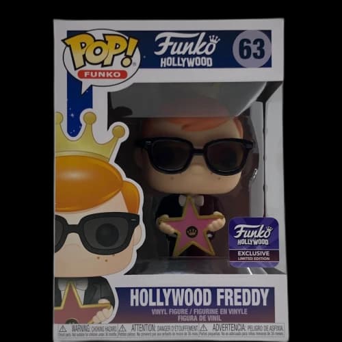 Funko Pop! Freddy Hollywood Freddy (Sunglasses) Hollywood Exclusive Figure # 63