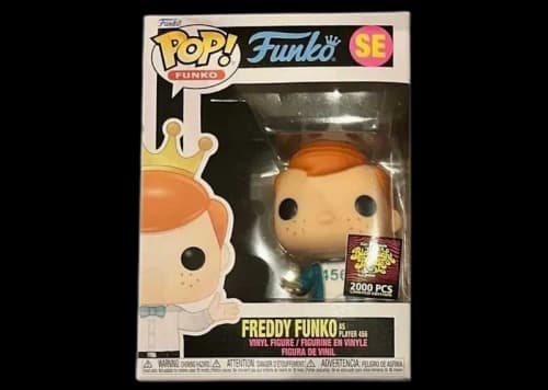 Funko Pop! Fundays Blacklight Battle Freddy Funko As Player 456 SE (LE 2000)