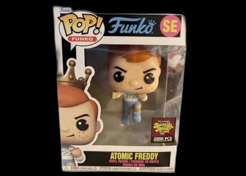 Funko Pop! Fundays Blacklight Battle Freddy Funko Atomic Freddy SE (LE 2000)
