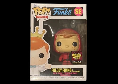 Funko Pop! Fundays Box of Fun Blacklight Battle Freddy Funko As Masked Worker SE (LE 4000)