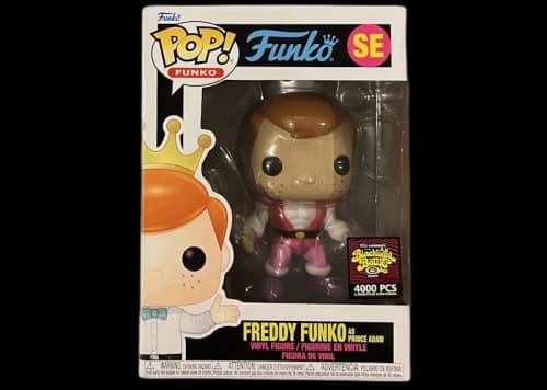 Funko Pop! Fundays Box of Fun Blacklight Battle Freddy Funko As Prince Adam SE (LE 4000)