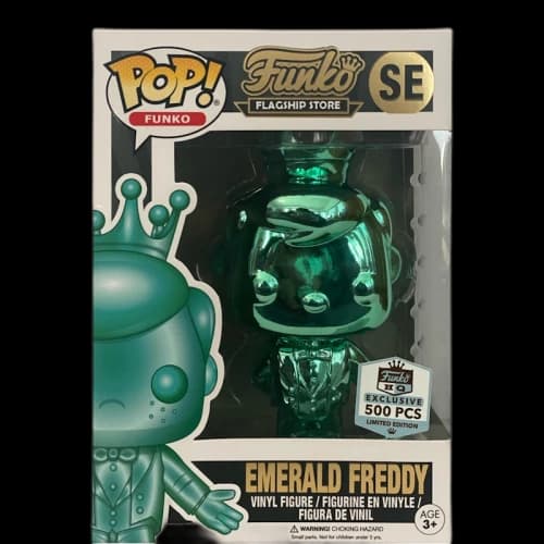 Funko Pop! Funko Flagship Store Emerald Freddy Funko HQ Exclusive Special Edition