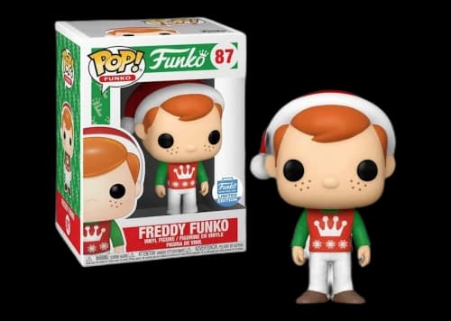 Funko Pop! Funko Holiday Freddy Funko Funko Shop Exclusive Figure #87