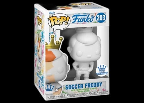 Funko Pop! Funko Soccer Freddy (DIY) Funko Shop Exclusive Figure #203