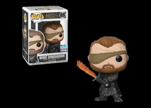 Funko Pop! Game of Thrones Beric Dondarrion Flame Sword NYCC Exclusive Figure #65
