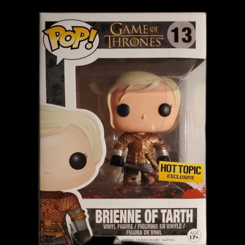 Funko Pop! Game Of Thrones Brienne of Tarth (Bloody) Hot Topic Exclusive Figure #13