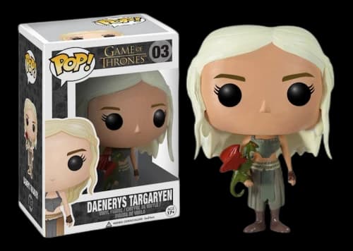 Funko Pop! Game of Thrones Daenerys Targaryen Green Dragon Figure #03