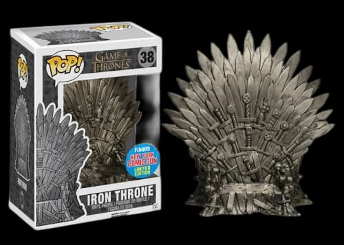 Funko Pop! Game of Thrones Iron Throne 6 Inch NYCC 2015 Exclusive Figure #38