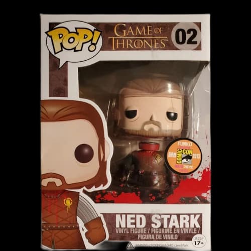 Funko Pop! Game Of Thrones Ned Stark (Headless) (Bloody) SDCC Figure #02
