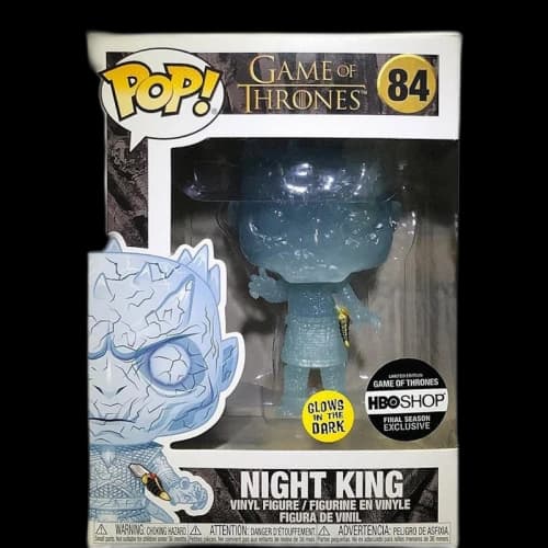 Funko Pop! Game of Thrones Night King (Glow) HBO Shop Exclusive Figure #84
