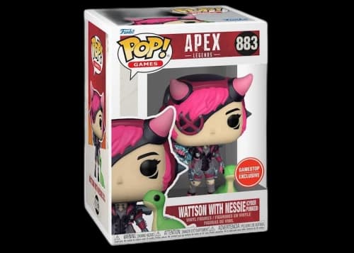 Funko Pop! Games Apex Legends Wattson with Nessie (Cyber Punked) GameStop Exclusive Figure #883