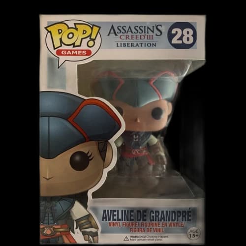 Funko Pop! Games Assassin's Creed III Liberation Aceline De Grandpre Figure #28
