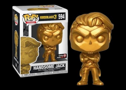 Funko Pop! Games Borderlands 3 Handsome Jack (Gold) GameStop Exclusive Figure #594