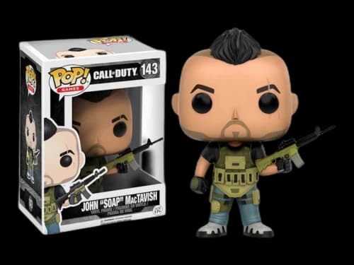 Funko Pop! Games Call of Duty John "Soap" MacTavish Figure #143