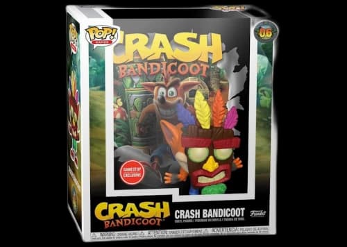Funko Pop! Games Crash Bandicoot GameStop Exclusive Figure #06