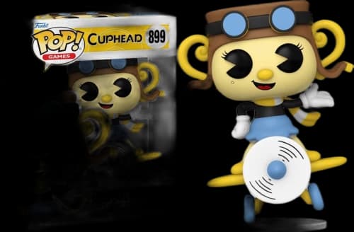 Funko Pop! Games: Cuphead Aeroplane Ms.Chalice Figure #899
