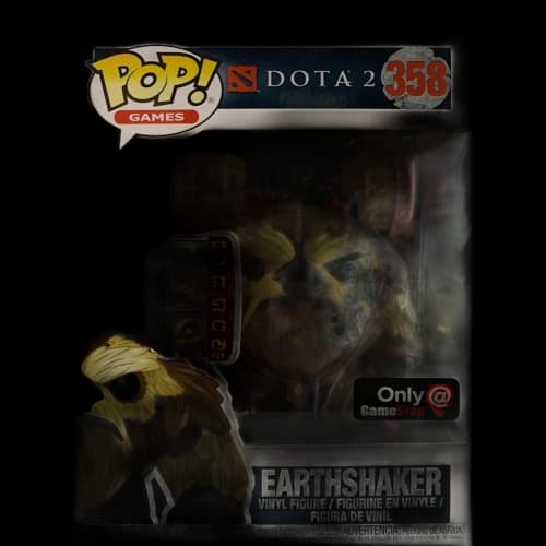 Funko Pop! Games Dota 2 Earthshaker Game Stop Exclusive Figure #358