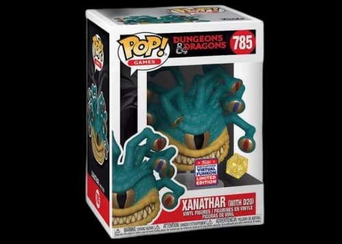 Funko Pop! Games Dungeons & Dragons Xanathar (With D20) 2021 Summer Virtual Funkon Exclusive Figure #785