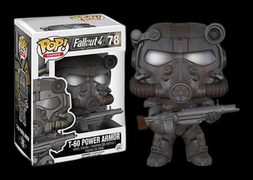 Funko Pop! Games Fallout 4 T-60 Power Armor Grey Figure #78