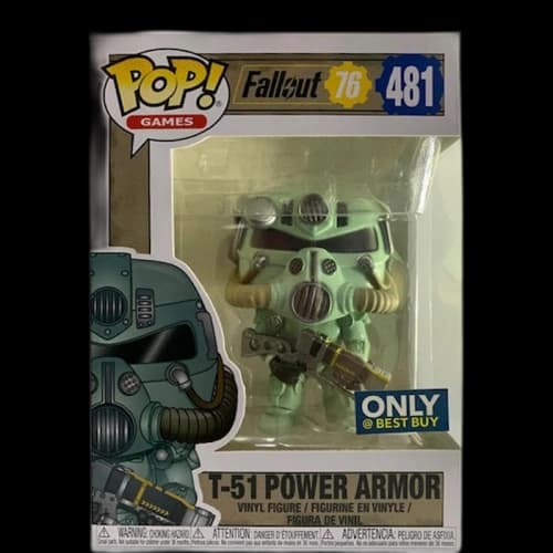 Funko Pop! Games Fallout 76 T-51 Power Armor Best Buy Exclusive Figure #481