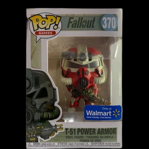 Funko Pop! Games Fallout 76 T-51 Power Armor Walmart Exclusive Figure #370