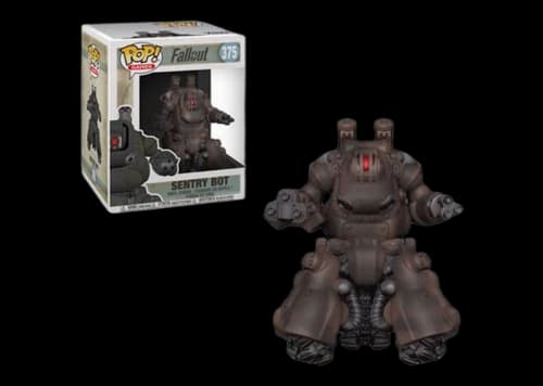 Funko Pop! Games Fallout Sentry Bot Super-Sized Figure #375