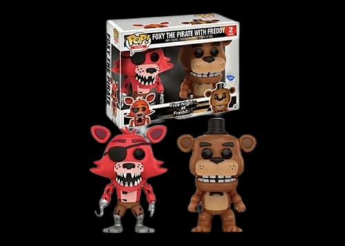 Funko Pop! Games Five Nights at Freddy's Foxy the Pirate with Freddy FYE Exclusive 2 Pack