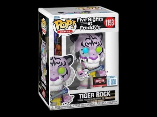Funko Pop! Games: Five Nights at Freddy's Tiger Rock Targer Con Limited Edition Figure #1153