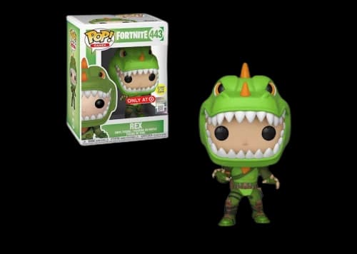 Funko Pop! Games Fortnite Rex (Glow) Target Exclusive Figure #443