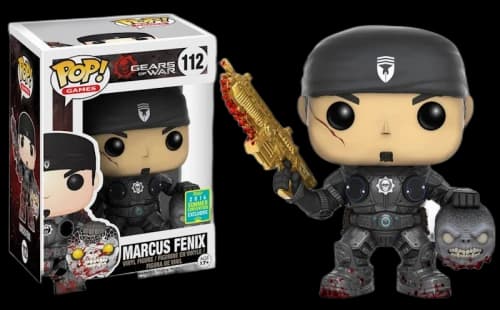 Funko Pop! Games Gears of War Marcus Fenix Summer Convention Exclusive Figure #112