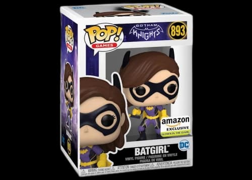 Funko Pop! Games Gotham Knights Batgirl GITD Amazon Exclusive Figure #893