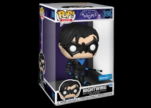 Funko Pop! Games Gotham Knights Nightwing 10 Inch Walmart Exclusive Figure #896