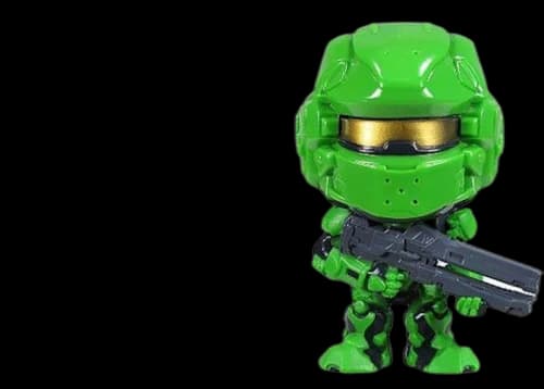 Funko Pop! Games Halo 4 Spartan Warrior (Green) SDCC Figure #04