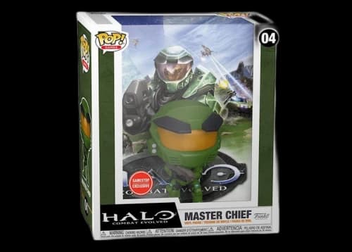 Funko Pop! Games Halo Combat Evolved Master Chief GameStop Exclusive Figure #04