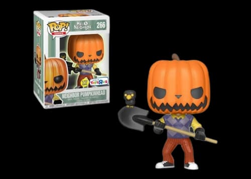 Funko Pop! Games Hello Neighbor Neighbor Pumpkinhead (Glow) Toys 'R Us Exclusive Figure #266