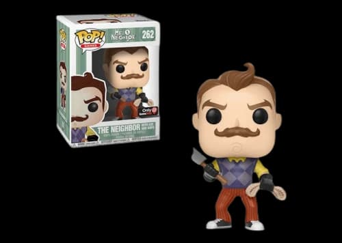 Funko Pop! Games Hello Neighbor The Neighbor with Axe & Rope GameStop Exclusive Figure #262
