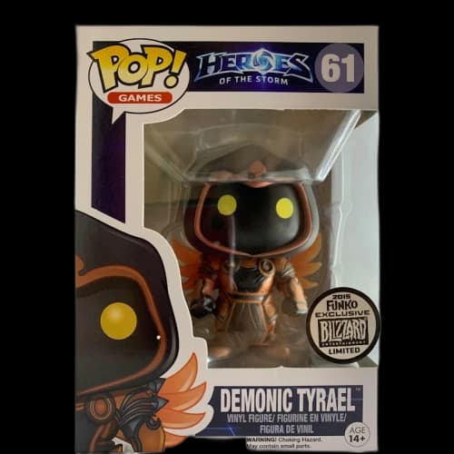 Funko Pop! Games Heroes of the Storm Demonic Tyrael Blizzard Exclusive Figure #61
