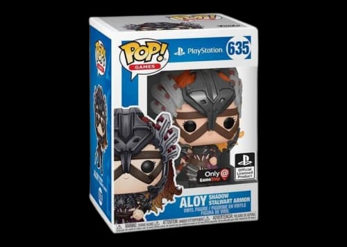 Funko Pop! Games Horizon Zero Dawn Aloy (Shadow Stalwart Armor) GameStop Exclusive Figure #635