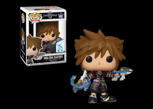 Funko Pop! Games Kingdom Hearts Sora Dual Blasters Funko Insiders Club Exclusive Figure #492