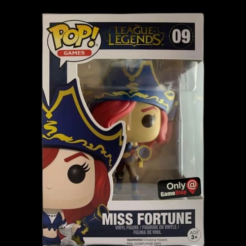 Funko Pop! Games League Legends Miss Fortune Game Stop Exclusive Figure #09
