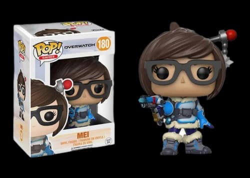 Funko Pop! Games Overwatch Mei Figure #180
